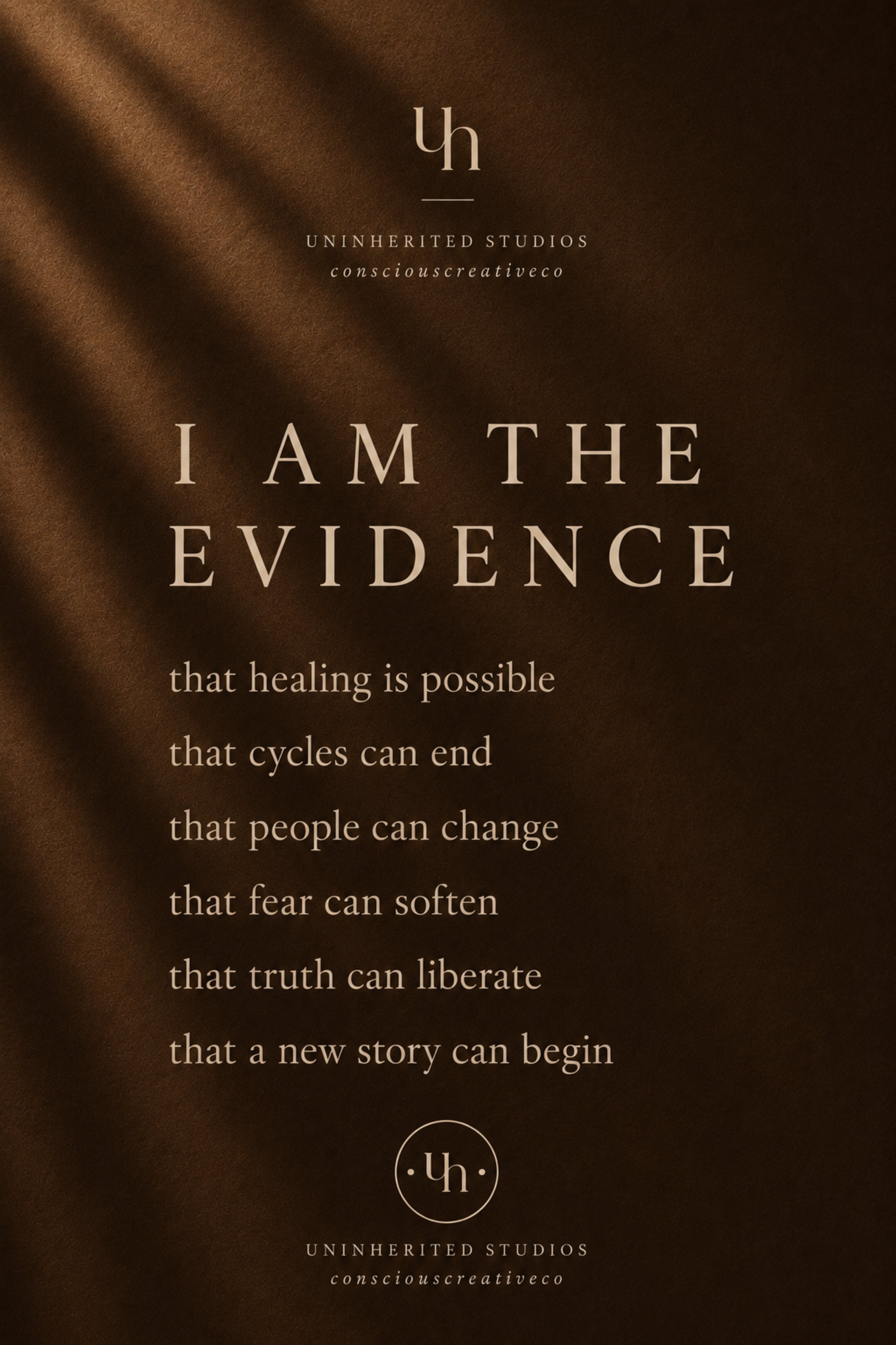 I Am the Evidence