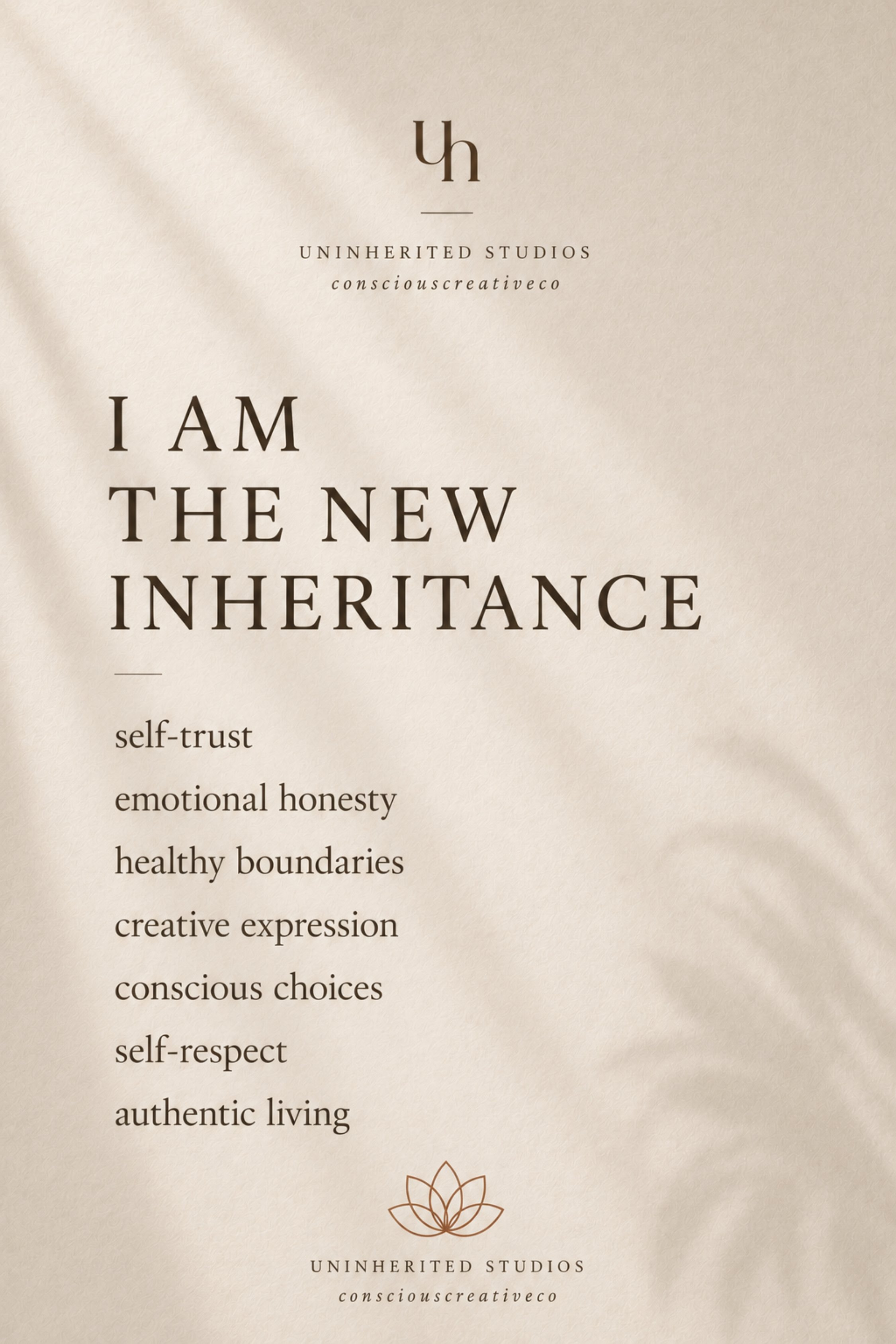 I Am the New Inheritance