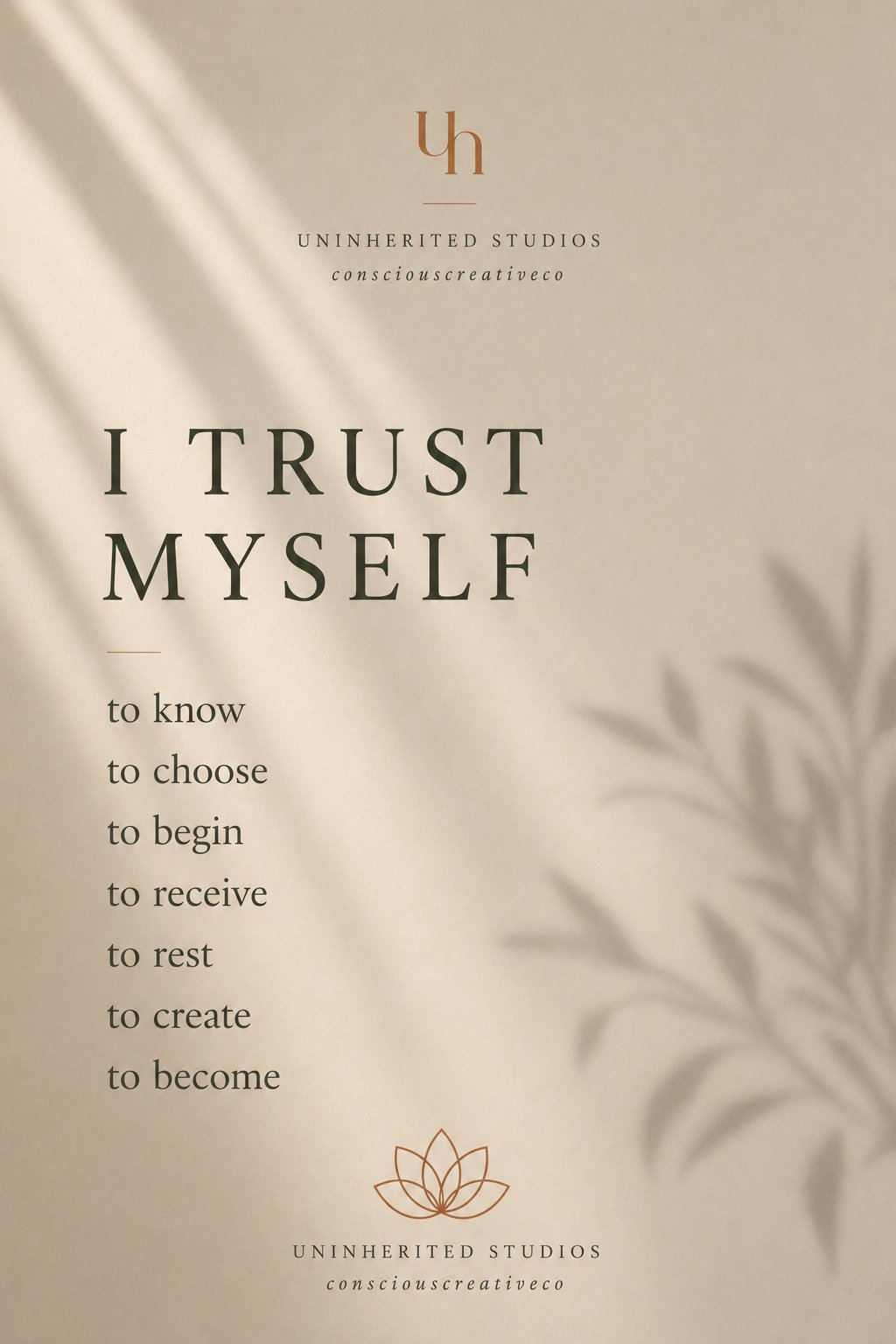 I Trust Myself